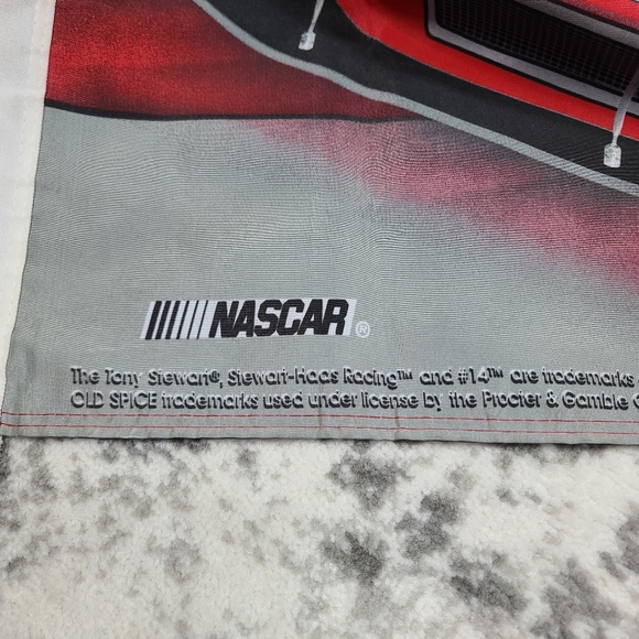 Tony Stewart # 14 Office Depot Old Spice Nascar 3' × 4' Flag Stewart Haas Racing - Picture 9 of 10